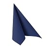 50 servetten “Royal Collection” 1/4-vouw 40 cm x 40 cm donkerblauw