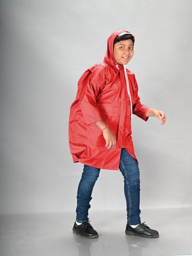 Image of LUX VENUS Boys Raincoat with School Bag Cover