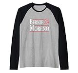 Bernie Moreno For US Senate 2024 Senator Ohio Election Raglan Baseball Tee