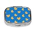 Produktbild Art Trendy Boho Cartoon Gans Baby Ente Männer Pille Fall Fall für Pillen Reise Tablet Halter Wallet Organizer Fall für Tasche oder Geldbörse