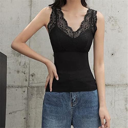 YXBDN Lace Waist Vest Body Shaping Underwear Lightweight and Seamless Tight Body Shaping Top with Chest Pads (Color : A, Size : L)