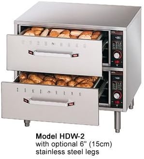Hatco HDW-2-120-QS - Hdw-2 2-Drawer Warmer - Freestanding Drawer Food Warmers-HDW-2-120-QS