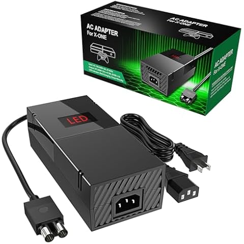 Power Brick for Xbox One, Prodico Power Supply AC Adapter Replacement for Xbox One Console Cover