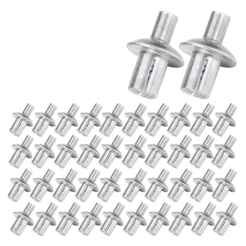 Rivets à marteau aluminium de précision 5x7 mm pour assemblages rigides durables - 2