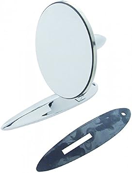 Octane Lighting Fits: 55 56 57 Chevy Car Exterior Outside Side Rear View Door Lens Mirror & LED Turn Signal Each (1)