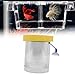 Bothyi Floating Fish Isolation Box Fish Tank Hatching Incubator with Holes Lid Cultivating Container Aquarium Breeder for Guppy Fish, L