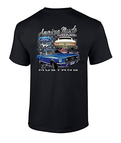 Ford 67 Mustang American Muscle Adult Short Sleeve Graphic T