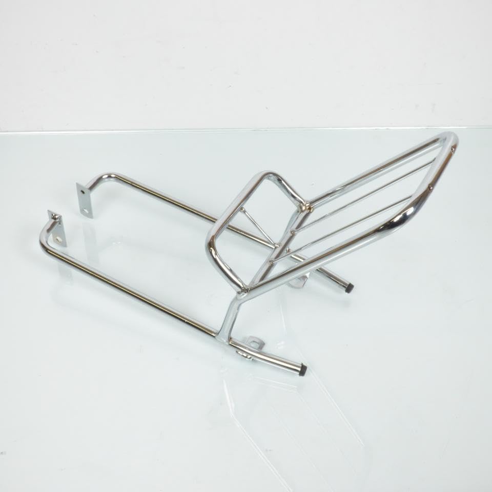 Reservpoir Cyclo Chrom Metall Silber sporty Gepäckträger für Peugeot 103 50
