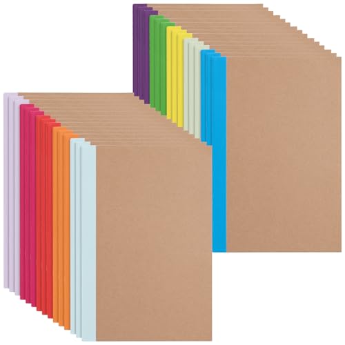 Carnet A5 papier kraft 80 g/m² résistant lot de 30 pièces