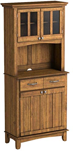 Home Styles Buffet Of Buffet Cottage Oak With Wood Top With Hutch By Home Styles & Buffet Of Buffets Cottage Oak With Wood Top #TOP3