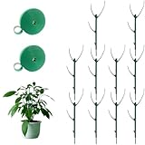 Monstera-Pflanzenstütze für den Innenbereich, stapelbar, 10 Stück