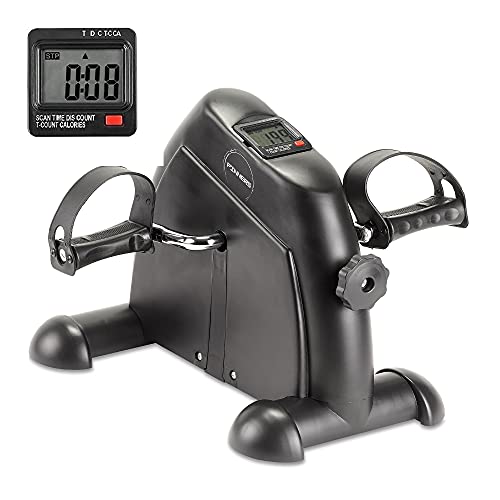 Pédales Statiques d&rsquo;Exercice – Mini Vélo d&rsquo;Appartement pour Personnes Âgées – Appareil de Pédalage à Domicile