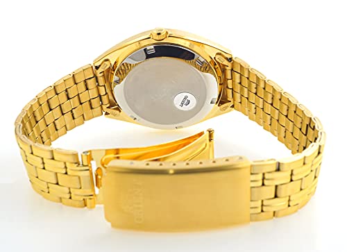Orient Tristar Mens Classical Automatic Sunray Gold Watch Ab0000Cc #TOP2