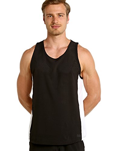2(X)IST Men's Mesh Tank Top, Black, Large