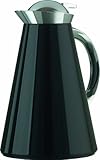 100% dicht Emsa 507837 Slim Quick Tip Isolierkanne, 1 L, schwarz