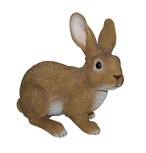 Vivid Arts Real Life Kaninchen, groß, Kunstharz Gartendeko (Größe B)
