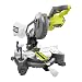 Produktbild RYOBI 18 V ONE+ Akku-Kapp-/Gehrungssäge EMS190DCL (Sägeblattdurchmesser 190 mm, Leerlaufdrehzahl 4500 min¹, Max. Gehrungswinkel links/rechts 45°/45° ohne Akku und Ladegerät)