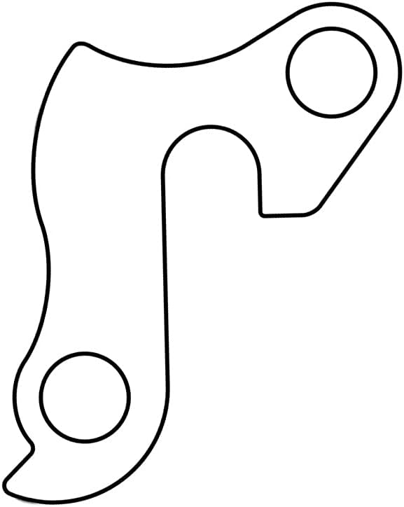 Marwi Unisex G Hanger GH-011 M8x0.75 Screw, Silver