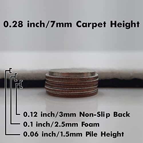 Tapete Decorativo en Forma de Zapatilla 1.3x3 ft miniatura 5