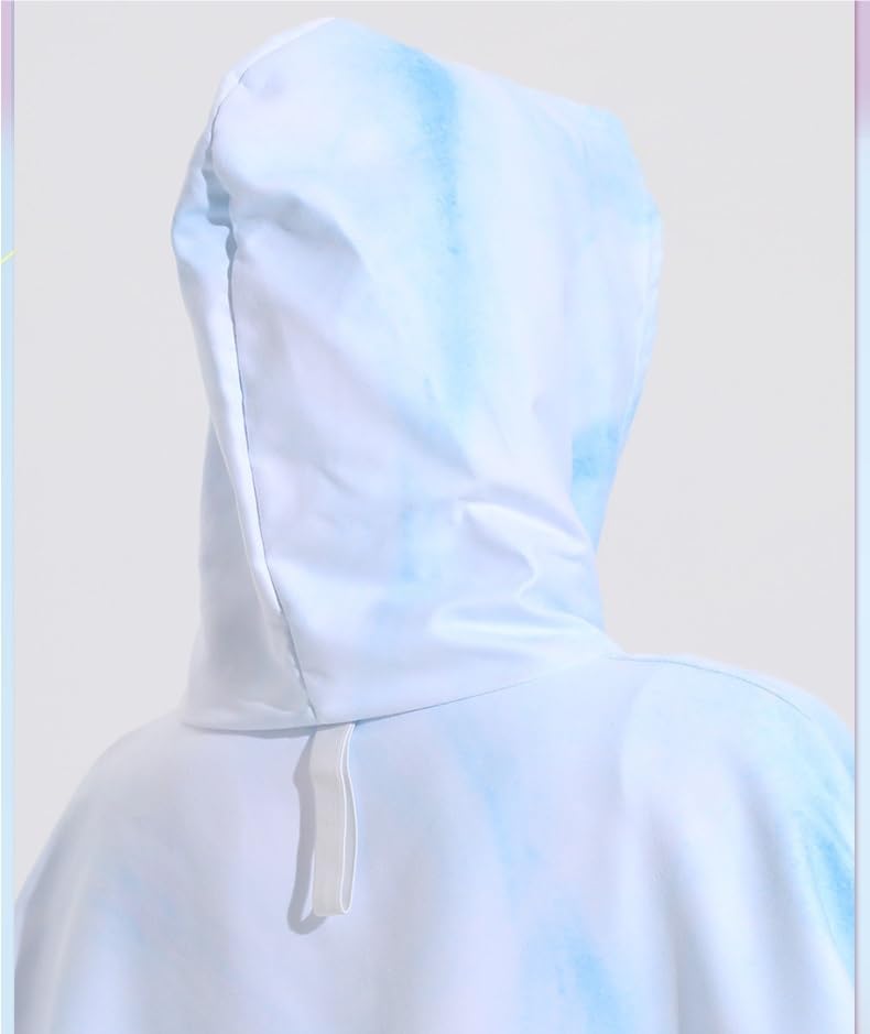 Poncho de surf adulte avec fermeture éclair pour la plage - 4