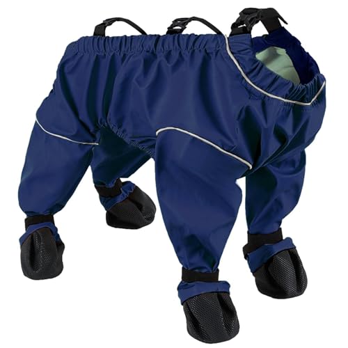 Dog Snowsuit with Built in Boots, Dog Boots Leggings Waterproof A...