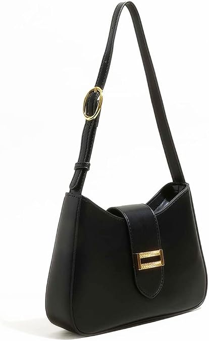 Classic Shoulder Bag,Retro Small Purse,Tote Bag for Women with Zipper Closure