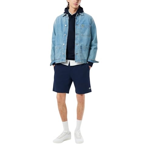 Image of Lacoste Men's Regular Fit French Terry Fleece Shorts
