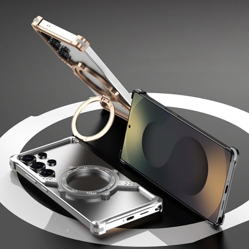 Coque rigide Samsung Galaxy S26 Ultra protection robuste grise metal