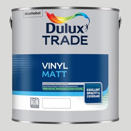 DULUX TRADE VINYL MATT POLISHED PEBBLE 2.5L