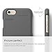 elago iPhone 6 Plus Case, [Glide][Dark Grey/Creamy Yellow] - [Mix and Match][Premium Armor][True Fit] - for iPhone 6 Plus Only