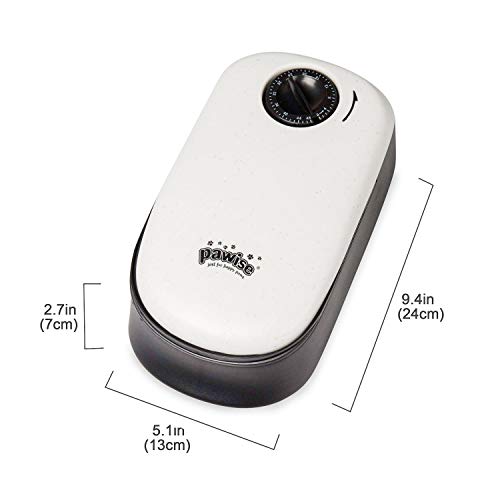 PAWISE Automatic Pet Feeder for Dogs and Cats, 1.5 Cup Food Dispenser Feeder with 48-Hour Timer - Single - Image 2