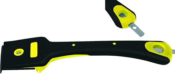 ALLWAY FE4 4-Edge Scraper with File, 2-1/2