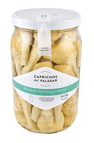 Alcachofa Semilarga Natural - Natural Artichoke Whole - 1.850 g - Caja de 6 Unidades 6 Units