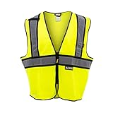 Mit Reißverschluss DEWALT DSV221-XL Industrial Safety Vest