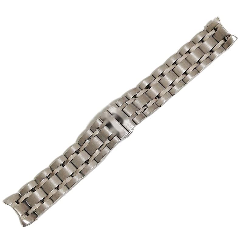Bracelet montre acier inoxydable 22 mm T035407A finition agate d'exception