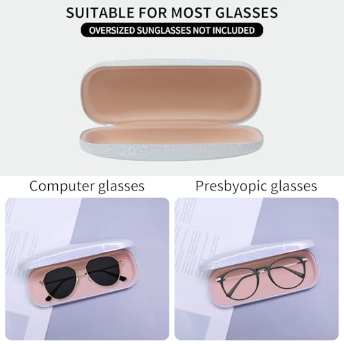 Image of PERFECTSIGHT Hard Shell Eyeglasses Case, Kawaii Protective Glasses Case for Kids, Cute Eyeglass Case for Women Men Girls