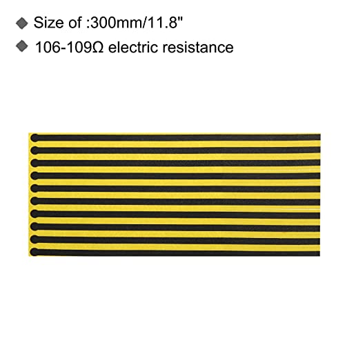 Image of MECCANIXITY 100pcs ESD Anti Static Foot Heel Ground Straps Disposable Adjustable for Grounding Removing Static