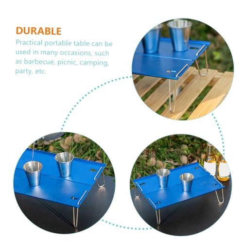 Table pliante extérieure aluminium compacte pour simplifier vos sorties - 5