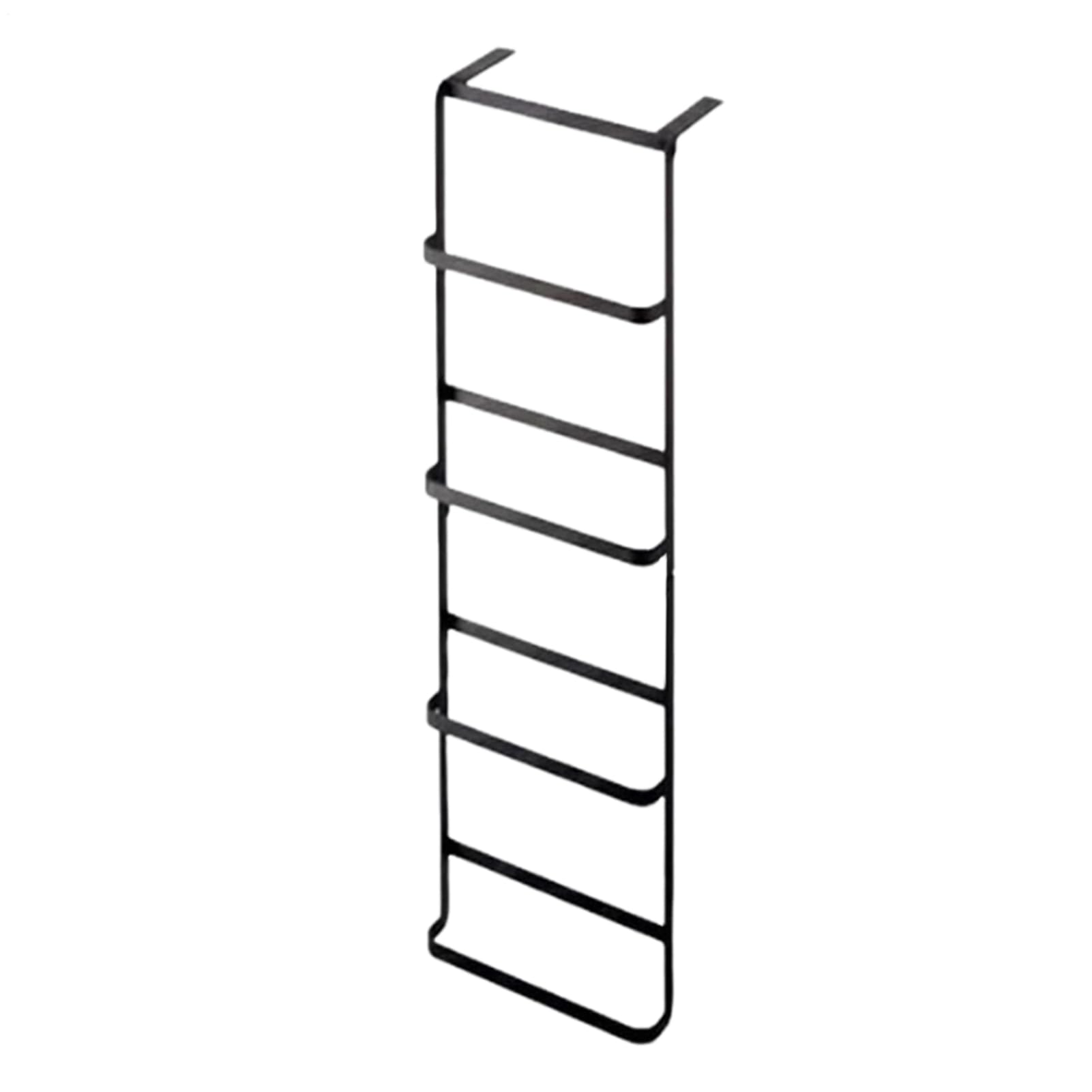 Rangement pour porte en métal 4 étages solution anti désordre entrée