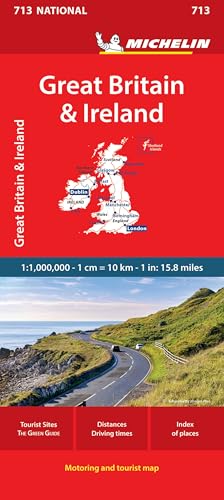 Mapa National Gran Bretaña Irlanda (Mapas National Michelin) [Idioma Inglés]