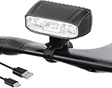 Glückpa LED Fahrradlicht Vorne,3500 Lumen,8800mAh USB C Aufladbar Akku Fahrrad Licht Vorne,5 Modi,StVZO Standard Fahrradbeleuchtung,IPX5 Wasserdicht Fahrradlampe Vorne