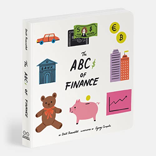 Image of The ABCs of Finance Board book-Teach your Child the Art of Snack Negotiation, Playhouse Real Estate and Toy Lending-Children board books-(Board Books for Toddlers, Children’s board book,gifts)