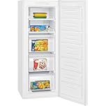 Bomann® Gefrierschrank Nofrost | freistehender Tiefkühlschrank | 161L | Total No Frost - nie wieder abtauen | MultiAirflow-System | Türanschlag wechselbar | Schnellgefrierfunktion | GS 7362 weiß
