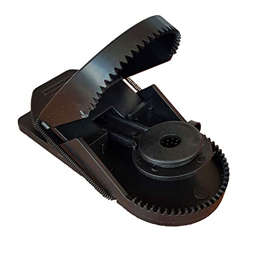 XCLOU GARDEN Mausefalle 2 STK schwarz Kunststoff mit integriertem Köder Mäusefalle Cover