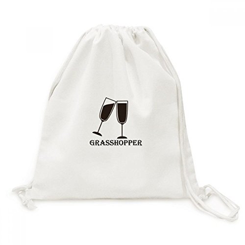 Sac à cordon Silhouette Grass Hopper Cocktail idéal pour vos randonnées et vacances