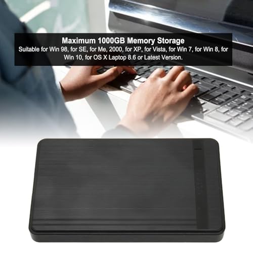 Caja externa para SSD SATA 2.5 pulg USB 3.0 miniatura 2