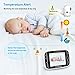 HelloBaby Video Baby Monitor with 2 Cameras and Audio. Baby Monitor with Remote Pan/Tilt/Zoom, VOX Mode, Night Vision, 2-Way Talk, 8 Lullabies