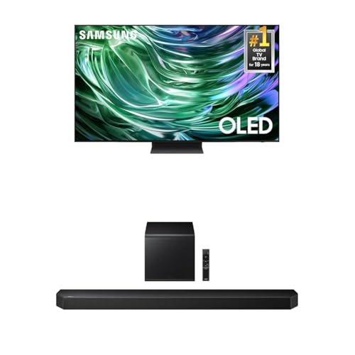 Samsung 65-Inch OLED 4K S90D TV with Dolby Atmos