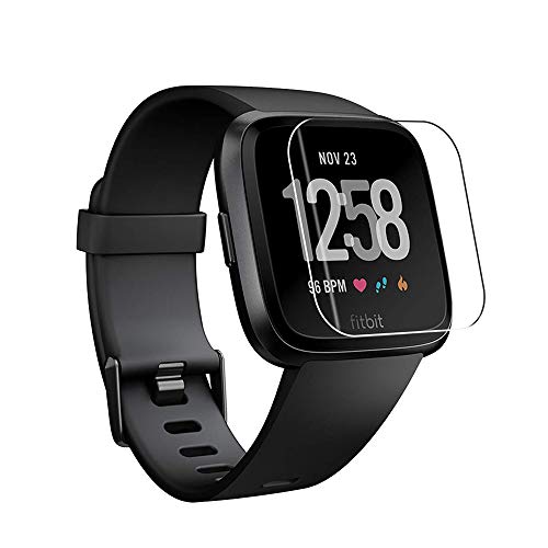 �y2���Z�b�g�zFor Fitbit Versa 3 �t�B���� Fitbit Sense �ی�t�B���� �yELMK�zTPU���E���𕂂��Ȃ��E�����ߗ��E�����^�E�w��h�~�E��ʑN�₩�����ׁE�\��t���ȒP �t�B�b�g�r�b�g Versa3 / Sense �Ή�