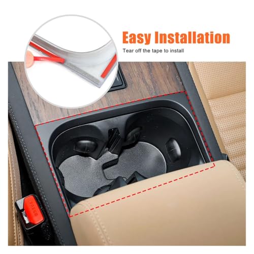 Pegatina para marco de copa de coche para proteger la consola de Land Rover Discovery 2024+ 3